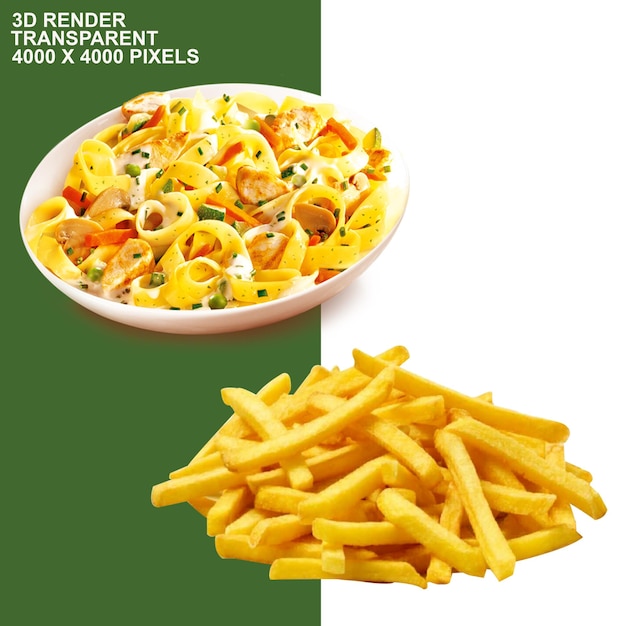 Batatas fritas Hambúrguer de batatas fritas Frutas fritas