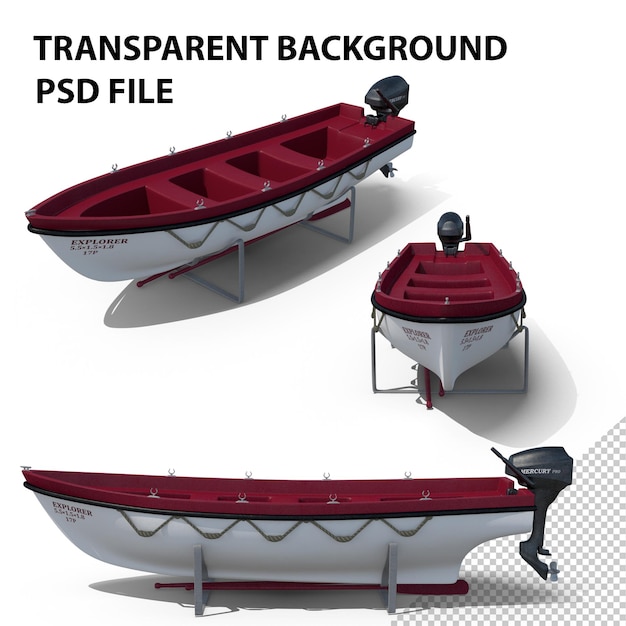 PSD bateau de sauvetage png