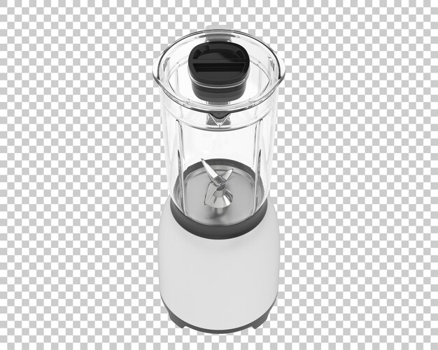Batidora vintage sobre fondo transparente Ilustración de renderizado 3d
