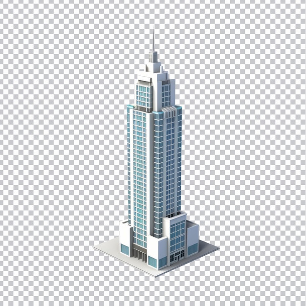 PSD bâtiment 3d png