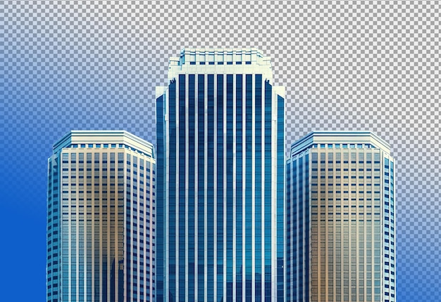 bâtiments isolés de la ville moderne png