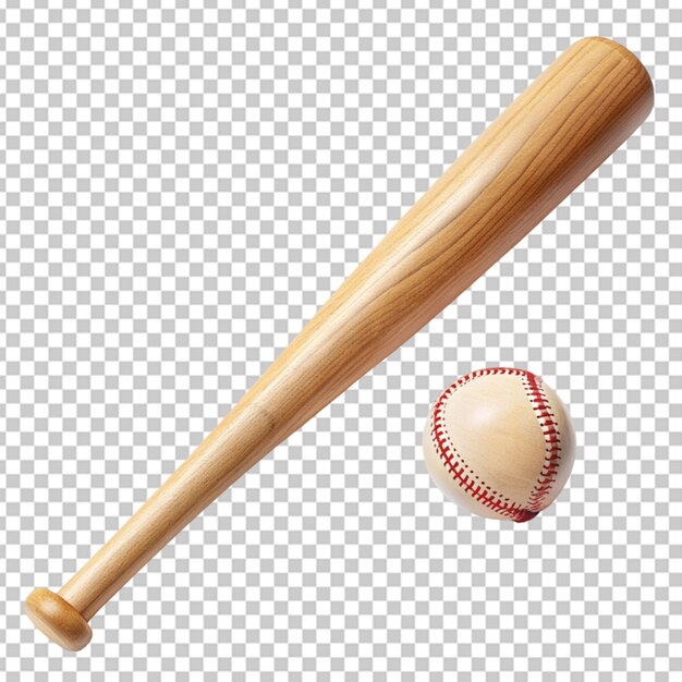 PSD bâton de baseball à fond transparent
