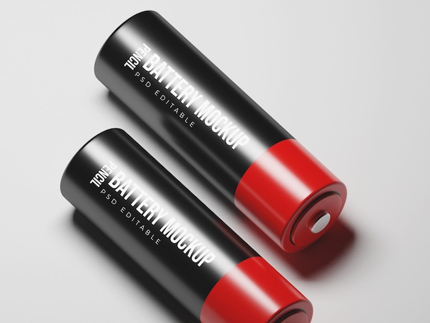 PSD batterie-modell für bleistift
