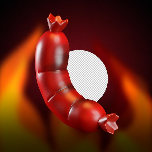 BBQ-Party 3D-Icon-Set