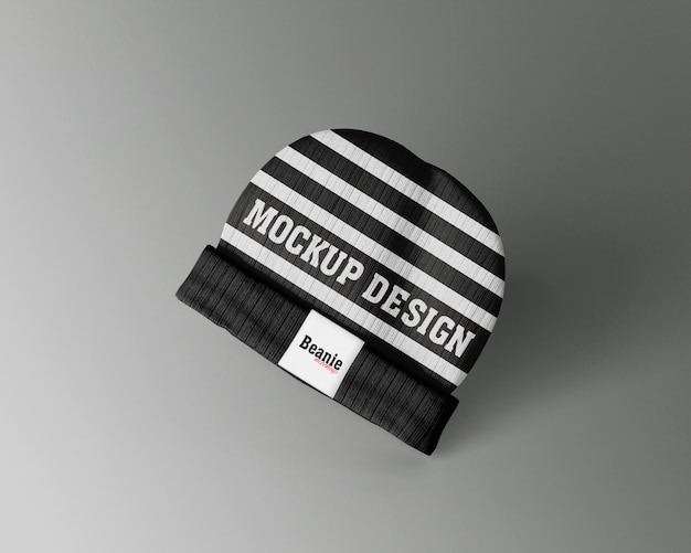 PSD beanie-mockup-design