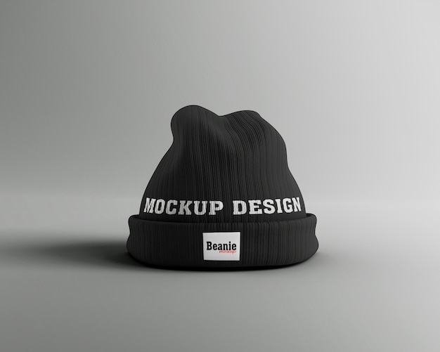 PSD beanie-mockup-design