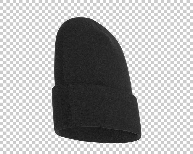 PSD beanie su sfondo trasparente 3d rendering illustrazione