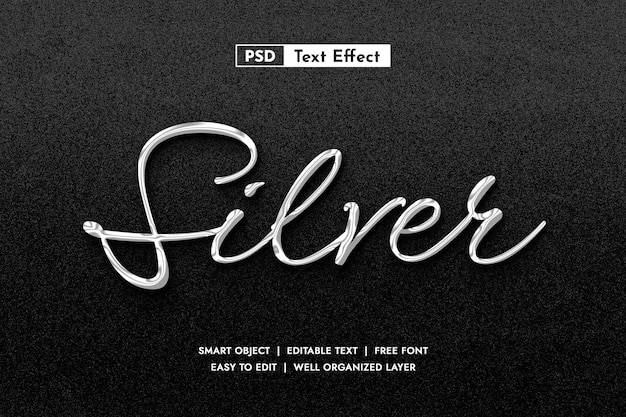 Bearbeitbare 3D-Texteffekt-Logo-Mockup-Vorlage mit goldenem Metallic-Texturstil