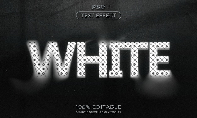 Bearbeitbarer 3D-Text und Logo-Effekt-Stil-Mockup mit dunklem abstrakten Hintergrund