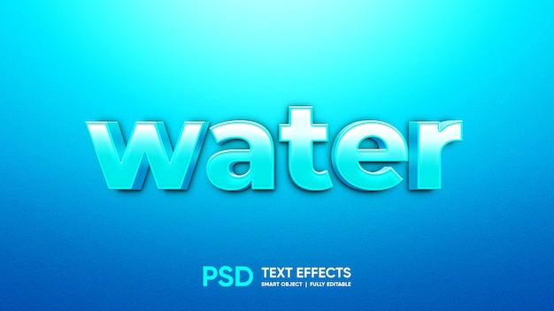 Bearbeitbarer Texteffekt 3D-Textdesign Premium Psd