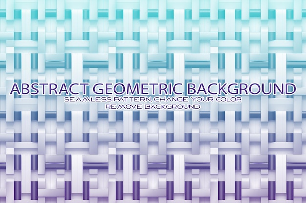 Bearbeitbares geometrisches Muster mit strukturiertem Hintergrund und separater Textur