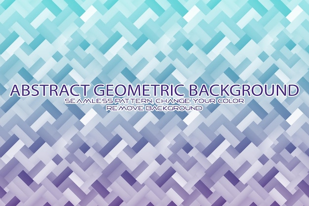 Bearbeitbares geometrisches Muster mit strukturiertem Hintergrund und separater Textur