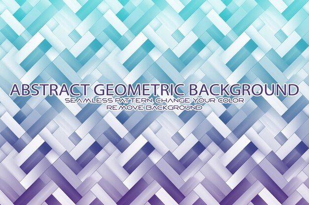 Bearbeitbares geometrisches Muster mit strukturiertem Hintergrund und separater Textur
