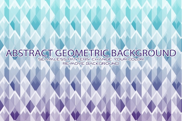 Bearbeitbares geometrisches muster mit strukturiertem hintergrund und separater textur