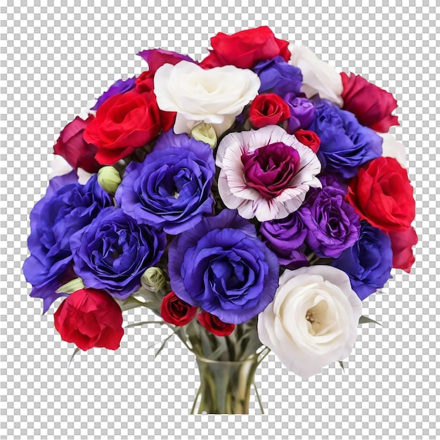 PSD un beau bouquet de fleurs.