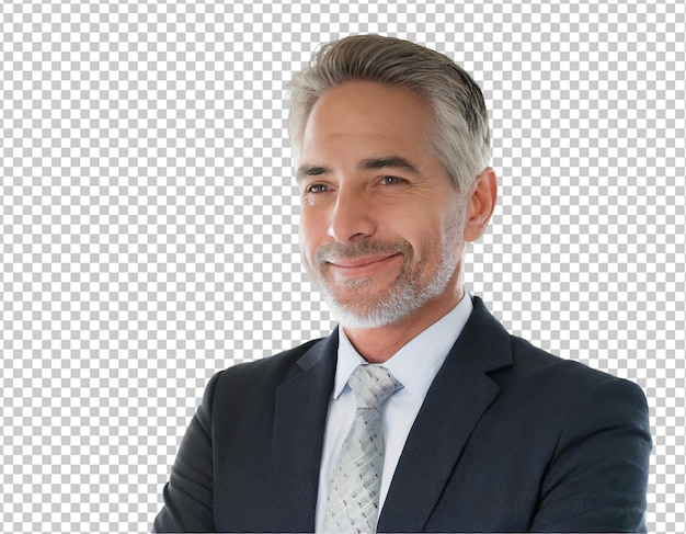 Un beau jeune homme souriant et regardant
