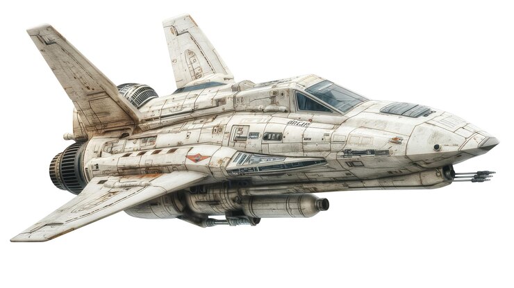 PSD beautiful spaceship