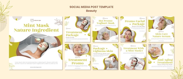 Beauty Social Media Post