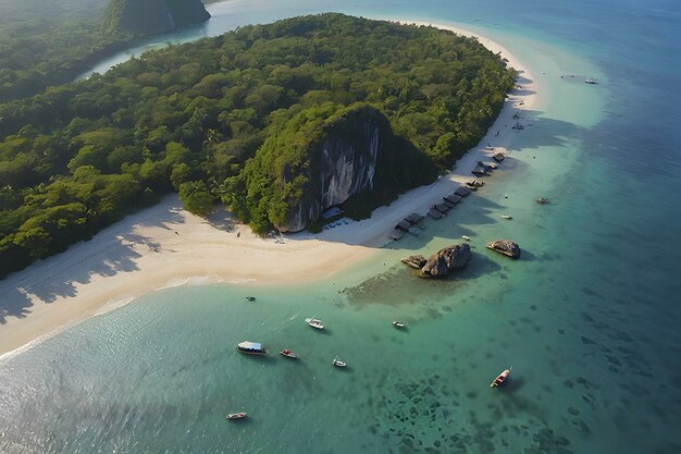 Beaux Paysages De Plage Et D'île