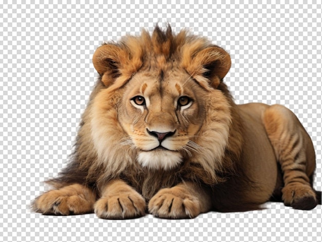 PSD le bébé lion à la fourrure png