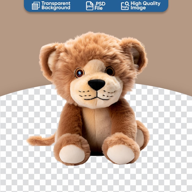 Le Bébé Lionne En Peluche Est Adorable.