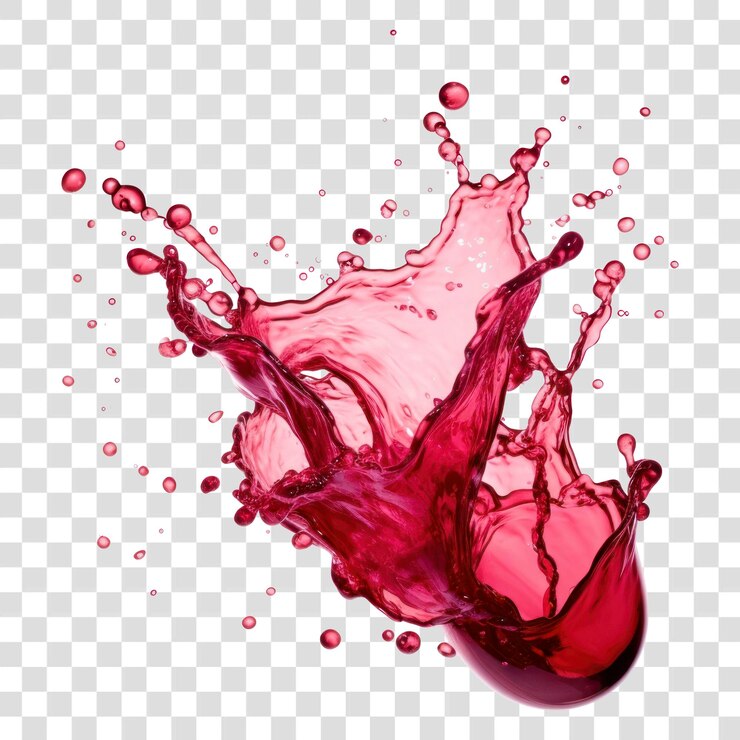 PSD beber bebidas de vino salpicaduras alcohol abstracto
