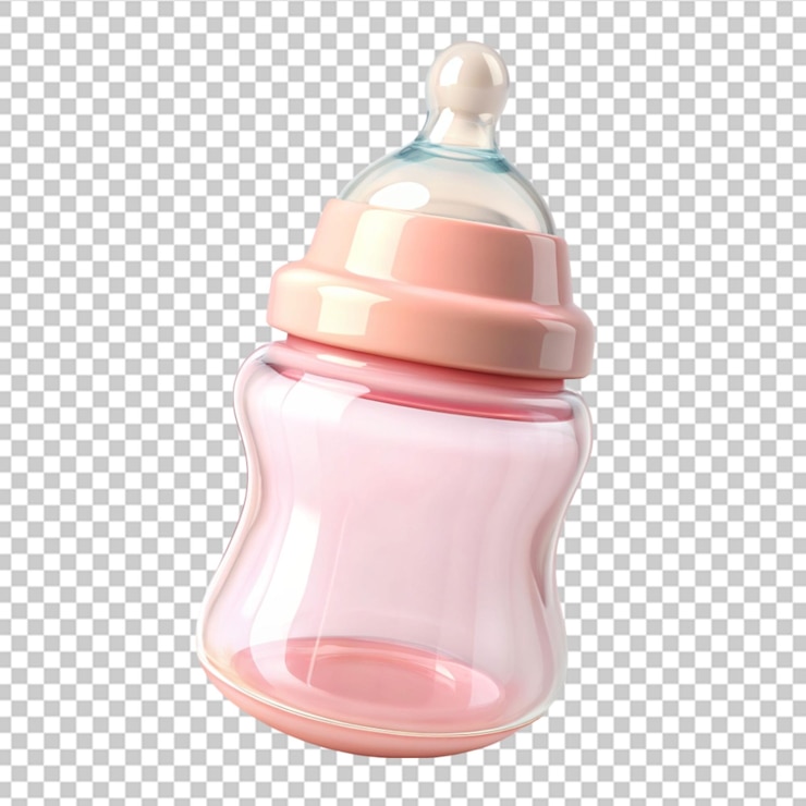 PSD bebés que se alimentan con botella de leche png