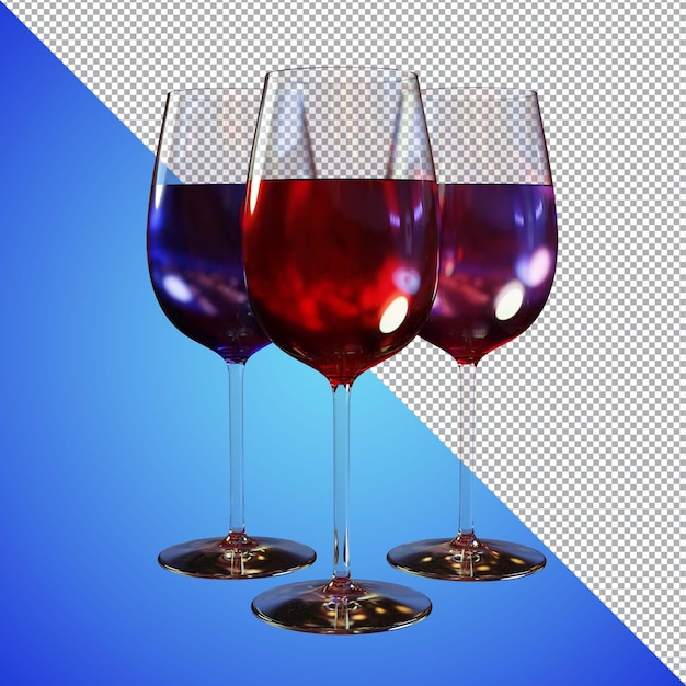 PSD beer ou wine 3d render para imagens de visualização e amostra de produto