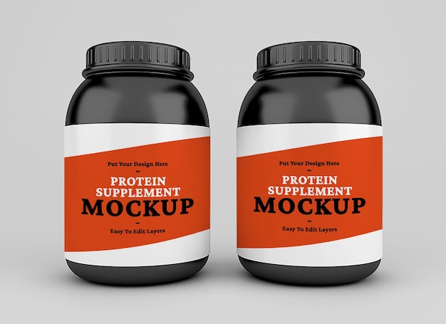 Behältermodell für Proteinergänzungsmittel