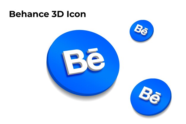 PSD behance 3d-symbol