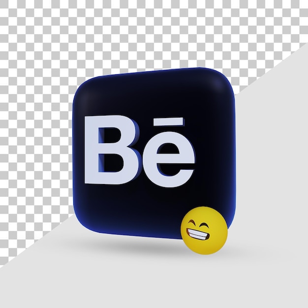 Behance-logo 3d-design