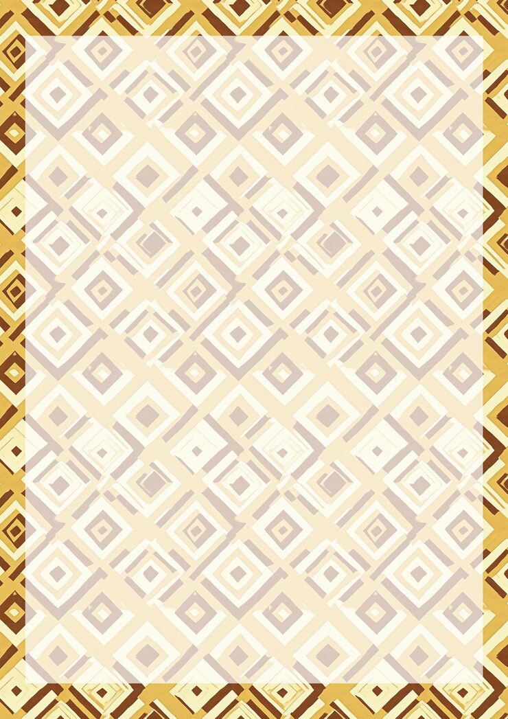 PSD beige geometric pattern background