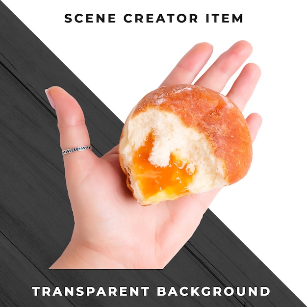 Beignet Transparent Psd