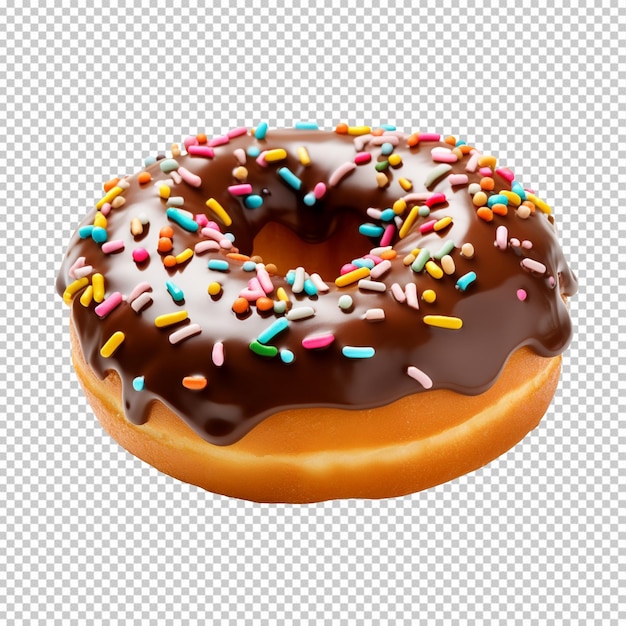 PSD des beignets isolés sur un fond transparent png disponible