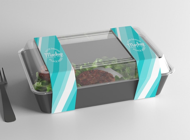 Beilage transparentes box-modelldesign