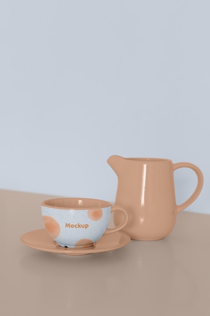 Bela maquete de caneca