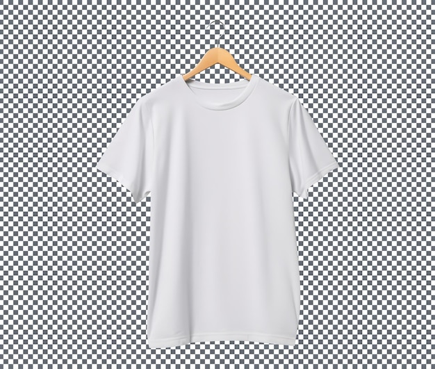 Belas camisas brancas isoladas em fundo transparente