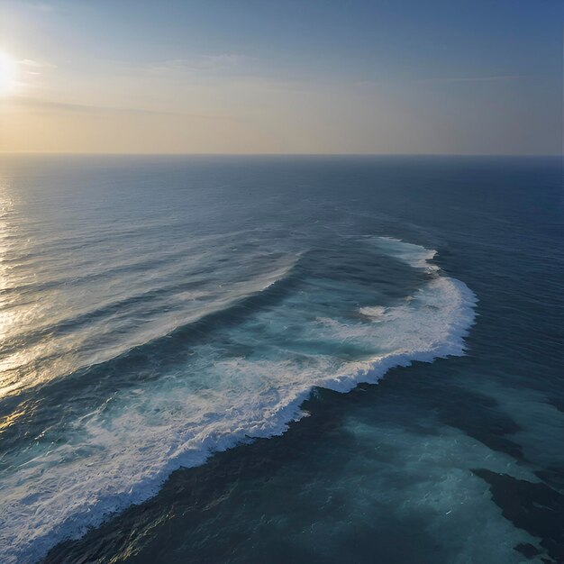 PSD belas paisagens oceânicas