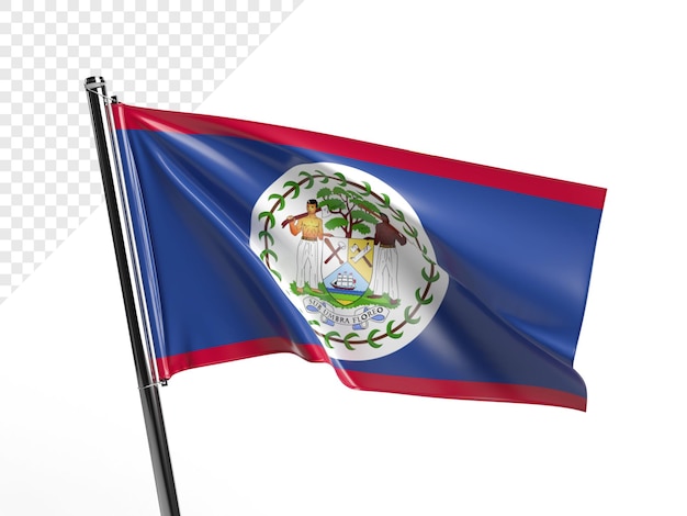 Belize-flagge