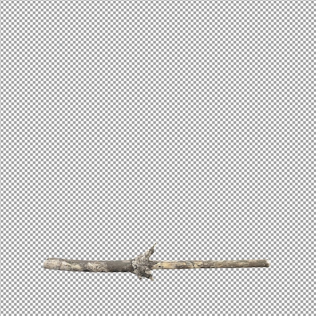 Bella pianta isolata in rendering 3D