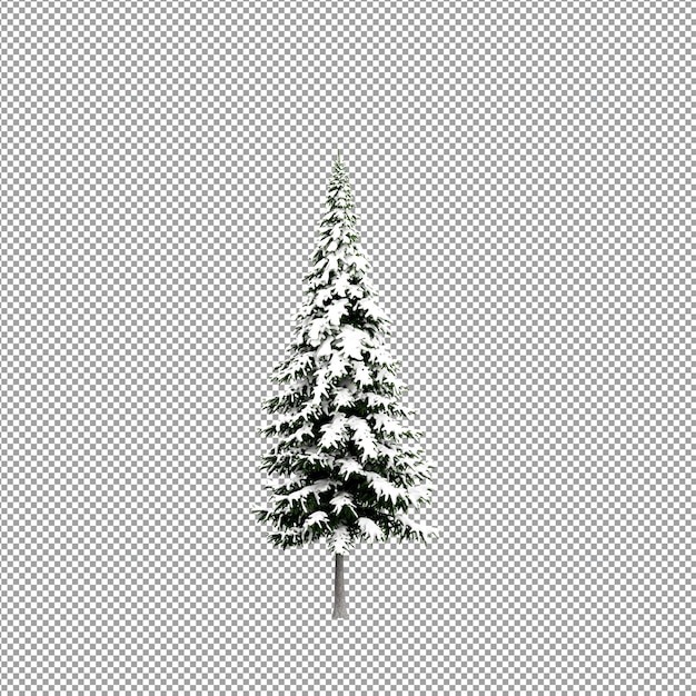 Bella pianta nel rendering 3d isolato
