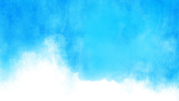 Belle abstraite décorative grunge lumière bleue texture murale arrière-plan aquarelle de Noël d'hiver