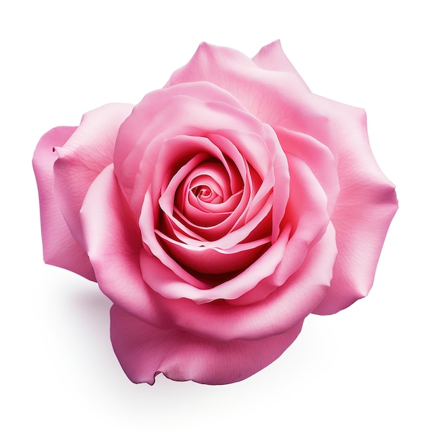 PSD une belle fleur de rose rose