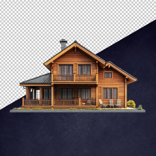 Une belle maison en bois