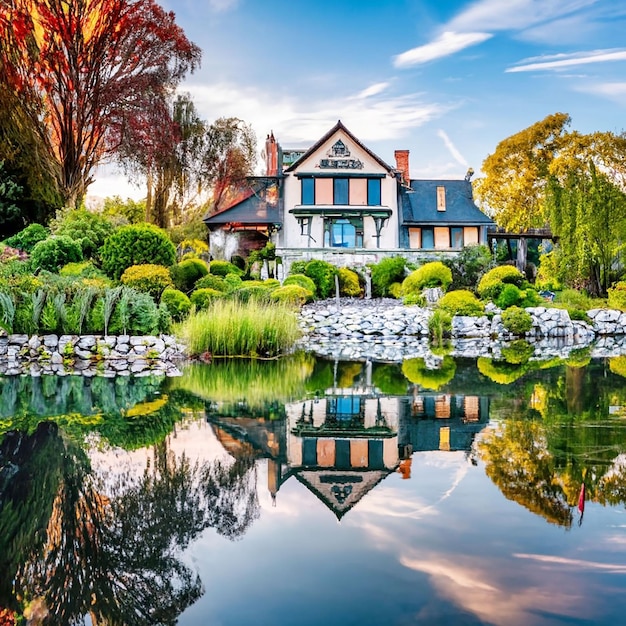 PSD une belle maison de nature