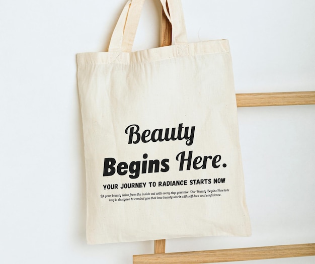 La belleza comienza aquí Tote Bag