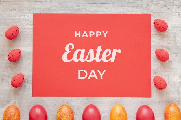 Bellissimo concetto di buona Pasqua