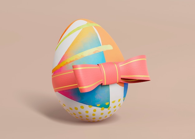 Bellissimo concetto di Pasqua mock-up