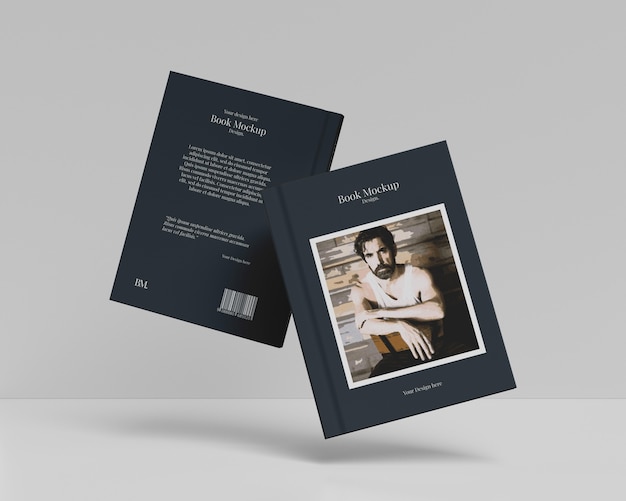 Bellissimo mockup di copertina del libro
