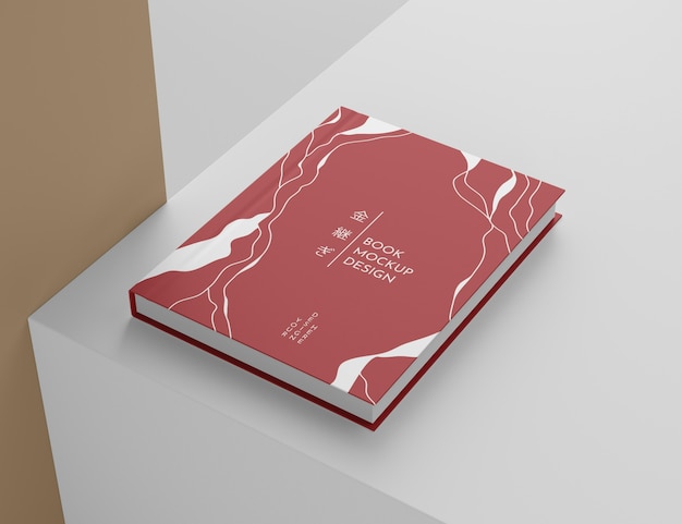 Bellissimo mockup di copertina del libro